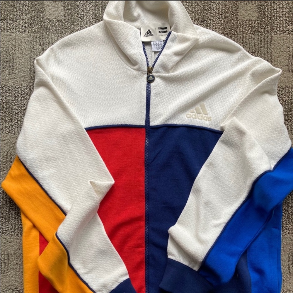 Adidas Zip Up Sweatshirt